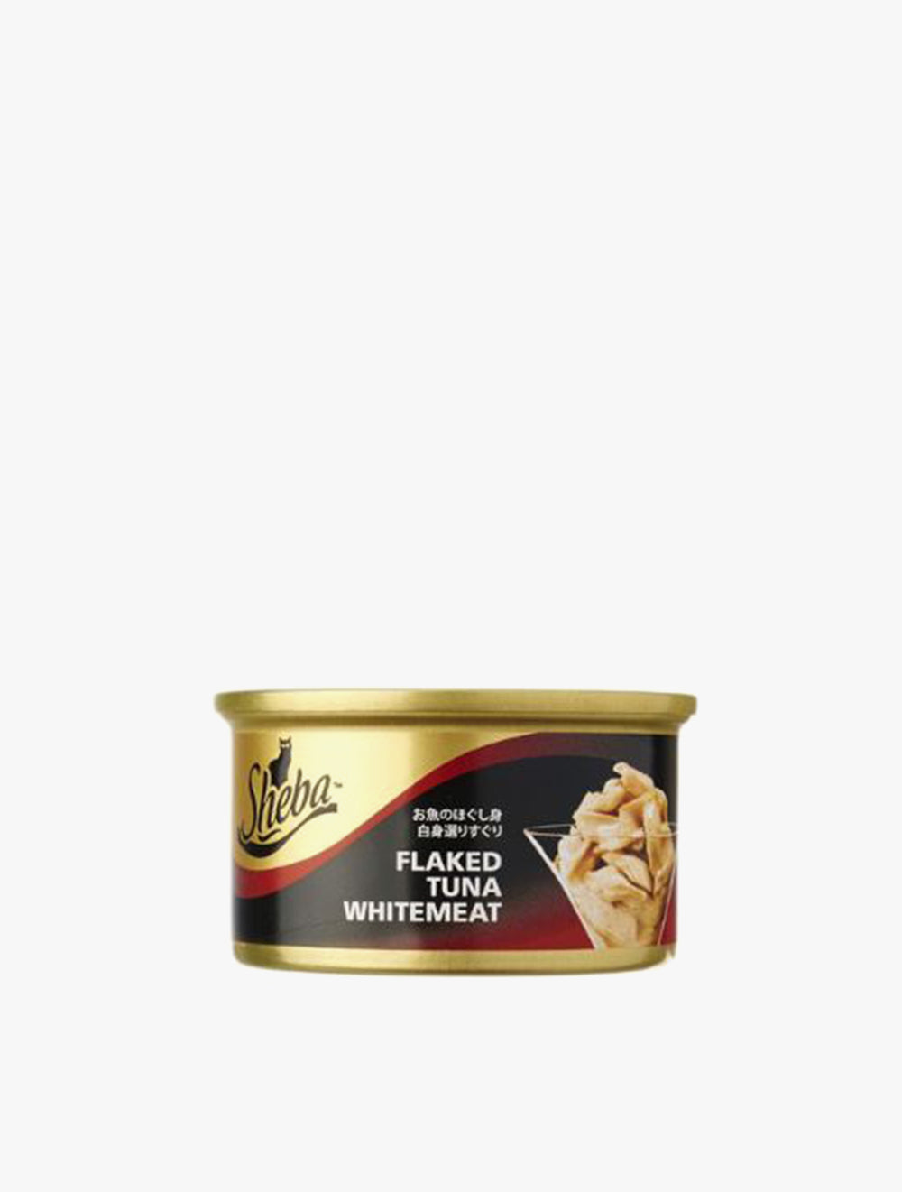 SHEBA CAN FLAKED TUNA WHITEMEAT 85G