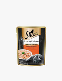 SHEBA POUCH TUNA SALMON 70G