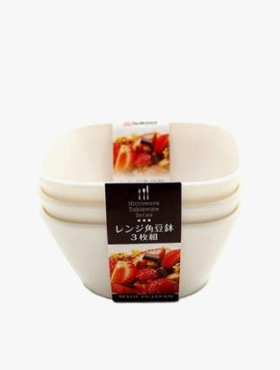 TOKYO1 BOWL SQUARE MINI 154310 SET 3P