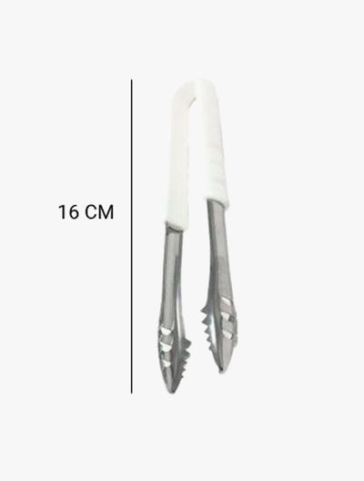 TOKYO1 ICE TONGS 188410 WHITE 16CM