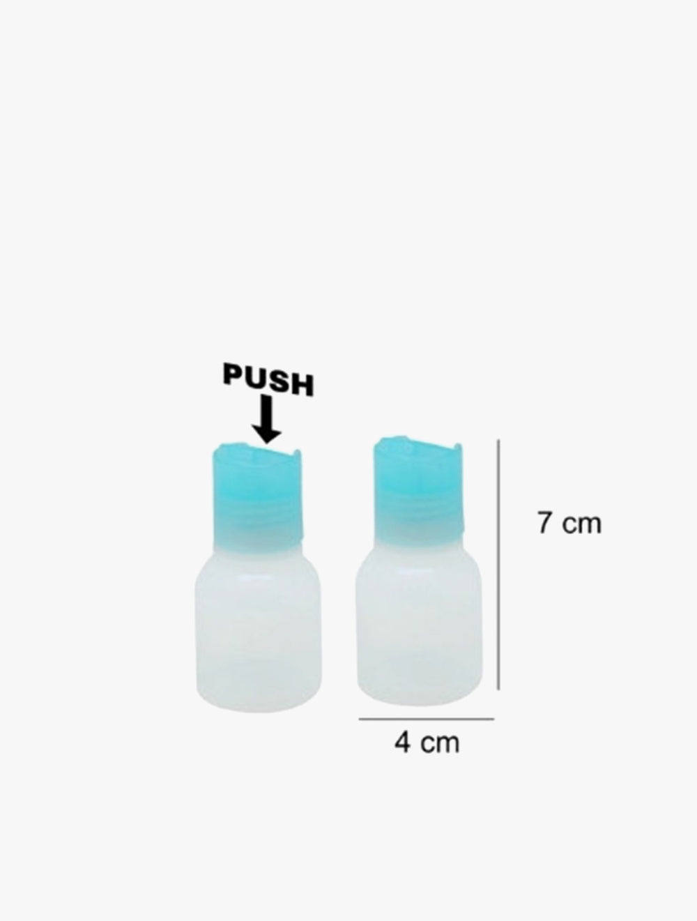 TOKYO1 TRAVEL BOTTLE NO.7268 SET 2P