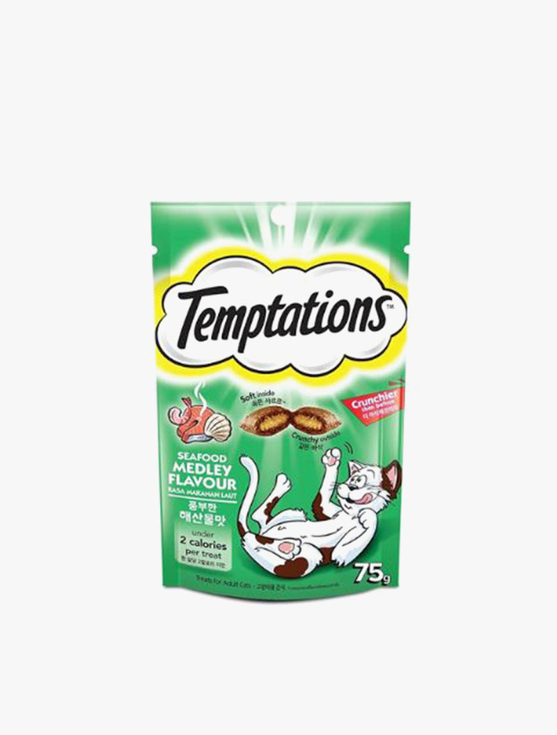 TEMPTATIONS POCK SEAFOOD MEDLEY 75G