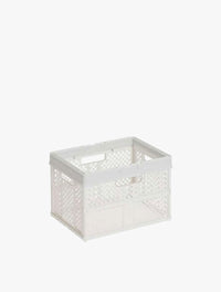 TENMA PRX FOLDING BASKET SS WHITE