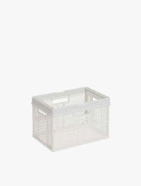 TENMA PRX FOLDING BASKET M S WHITE