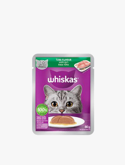WHISKAS POUCH CORE SENIOR TUNA 80G