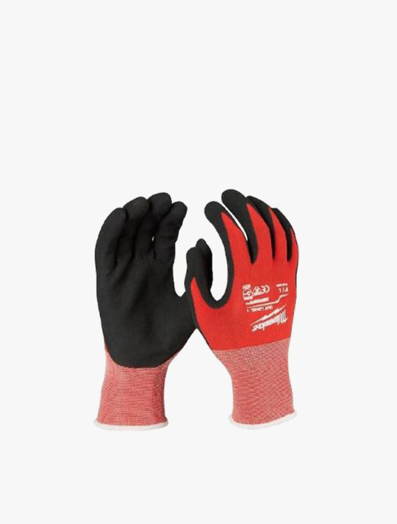 MILWAUKEE DIPPED GLOVES CUT 1 M
