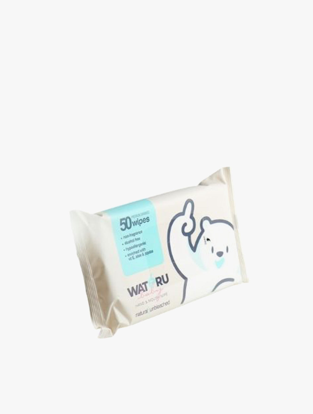 WATERU BABY WIPES 50 SHEETS