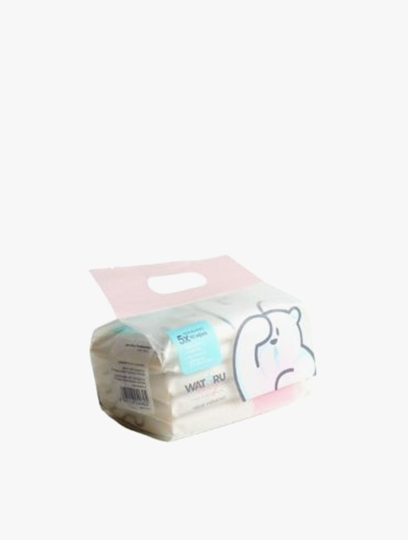 WATERU BABY WIPES 5X10 SHEETS