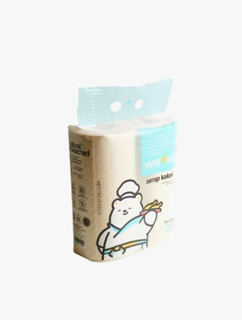 WATERU KITCHEN TOWEL 2ROLLS 75 SHEETS