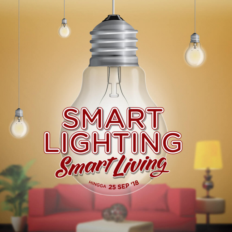 5 Produk Ini Diskon Besar Selama Promo Smart Lighting Smart Living